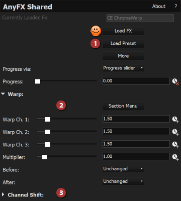 AnyFX Shared tutorial for Vegas